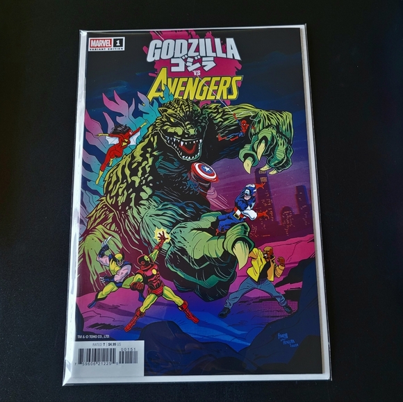 Godzilla VS Avengers #1 - Picture 1 of 7